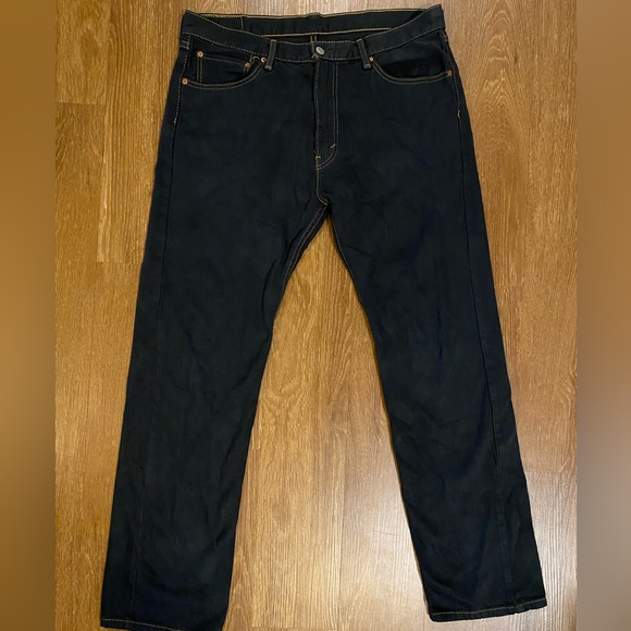 Levi’s 505 Black Jeans - Picture 1 of 6